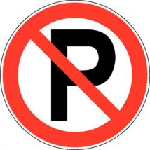 Brady - Panneau D'interdiction - Parking Interdit - Adhésif