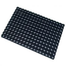 Tapis Caillebotis Noir 60 X 80 Cm,