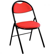 2 Stücke Klappstuhl Farbsitz: Rouge Sitz Mat: Geweb,