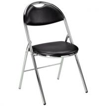 2 Stücke Klappstuhl Farbsitz: Noir Sitz Mat: Vinyl,