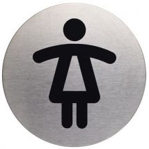 Hinweisschild „damentoilette“, Ø 83 Mm,