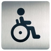 Durable - Schickes, Quadratisches Piktogramm Toilette Behinderte