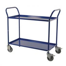 Kongamek - Etagenwagen Mit Metallböden - 2 Fachböden - Tragkraft 250 Kg