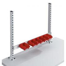 Kind - Glissiere Alu Porte-bacs Entra'axe 1000 Mm,