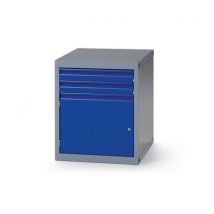 Block Für Werkbank Fk Mit Schrank Und Zwei Schubladen,