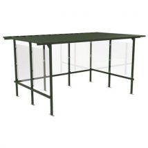 Abri Plus - Raucherunterstand - Beaufortain - 4,05 X 2,44 M
