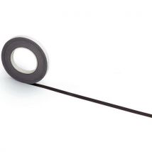 Selbstkleb. Magnetband, 10 M X 10 Mm X 1 Mm, Schwarz - Maul,