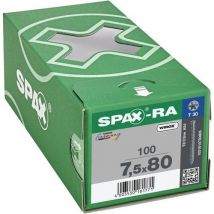 Rahmenanker Für Holz Mit T-star-plus-antrieb, Wirox, 7,5x80,