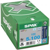 100 Vis Universelles Empreinte Tx Acier A2 F.partiel 5x100,