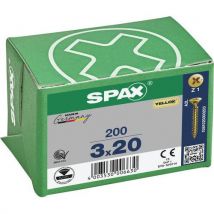 200 Vis À Tête Fraisée Emp.pozidriv F.total Yellox Ø 3x20,