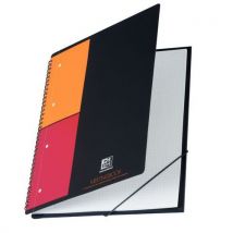 5 Pièces Cahier Oxford Meetingbook Format A4 - Quadrillé 5x5 Mm,