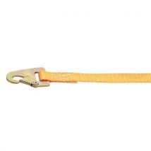 Spanset - Sangle D'arrimage En 2 Parties Avec Tendeur À Crochet - Force 250 Kg - Mousqueton