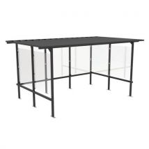 Abri Cycles Beaufortain Simple Verre Gris Anthracite,