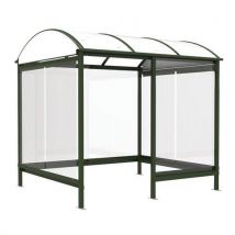 Abri Plus - Raucherunterstand Combrailles 4,1 X 2,4 Mit Seitenwänden