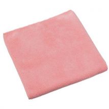 5 Pièces Lavette Microfibre Microtuff Plus Rouge,