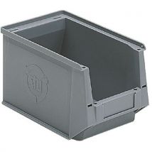 Sichtlagerkasten Grau, 230/200 X 147 X 132 Mm, 3,1 Liter,