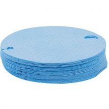 25 Pièces Feuille Absorbante Pour Fût Diametre 55cm Bleu,