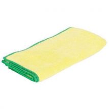 10 Pièces Lavette En Microfibre Original 40 X 40 Cm -jaune- Greenspeed,