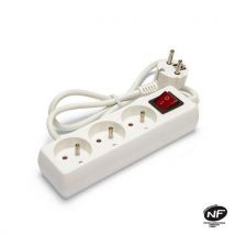 Velamp - Bloc Multiprise 3x16a Avec Interrupteur, 1m,