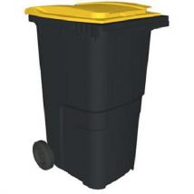 Conteneur 240l Gris/jaune,