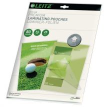 25 Pièces Pochettes De Plastification Udt, A4, 80 Microns,