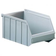 48 Pièces Bacs Empilables Gris Overtoom 4 L - Lot De 48,