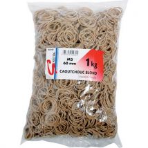 Bracelet Élastique Caoutchouc L:60 Ep.:1,5, - Manutan