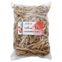 Bracelet Élastique Caoutchouc L:110 Ep.:8, - Manutan