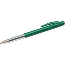 50 Stücke Einziehbarer Kugelschreiber Bic M10, Grün - Bic,