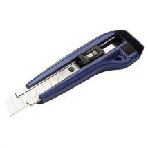 2 Pièces Cutter Éco Type 5423 Cor.mat.:abs Lame L:18 Mm,