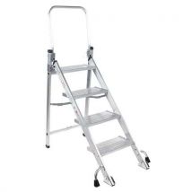 Trittleiter Manutan - 4 Stufen,