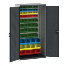 Magazinschrank Mit Lagerkästen – 2000x1050 Mm – Anthrazit,