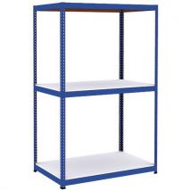 Regal Manutan Rapid 1 2440x1525x915 3 Fachb. Blau Melam.,