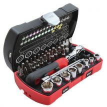 Coffret De Serrage-vissage 40 Outils 1/4,