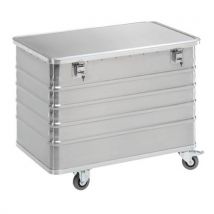 Gmohling - Aluminiumcontainerwagen - Kapazität 223 L Bis 656 L