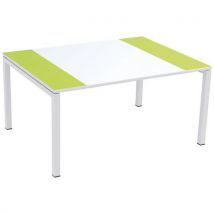 Konferenztisch Easydesk 150 X 114 Cm Platte Grün,