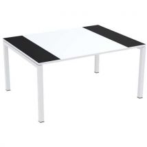 Meet By Paperflow - Table De Réunion Easydesk - Plateau Blanc