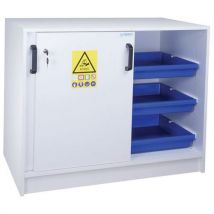 Pvc-schrank - Theke, 2 Türen Und 2 Abteile,