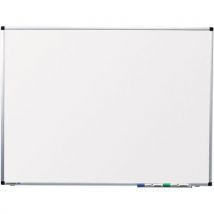 Whiteboard Premium 120x150 Cm, Lackierter Stahl, Weiß,