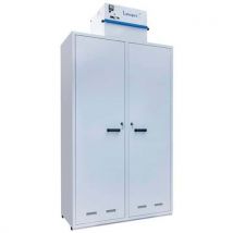 Armoire Haute 2 Portes Et 2 Compartiments - 2x140l,