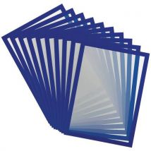 10 Stücke Magnetischer Präsentationsrahmen Magneto A4 Blau,