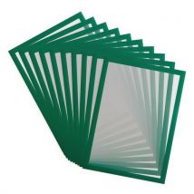 10 Pièces Cadre D'affichage Magnetique Magneto A4 Vert,