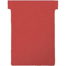 5 Stücke T-karten Nobo, Größe 1,5 Rot (5 Sets Mit 100 Karten),