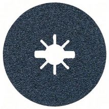 50 Stücke Fiber-schleifscheiben Ø 125 Mm, G 60, X-lock,, - Bosch