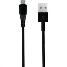 Câble Data Micro Usb 2m Noir Moxie,