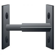 Mottez - Barre Sécurité Télescopique Pour Fenêtre -noire - 30 À 55cm,