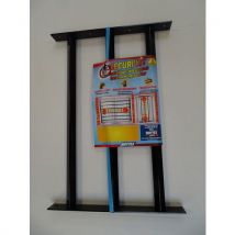 Mottez - 3 Barres Sécurité Télescopique Pour Fenêtre -noire-55à103cm,