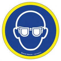 Panneau Haute Visibilité - Port Lunettes - 30cm,