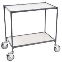 Desserte À 2 Plateaux Bois - Charge 200kg, - Manutan