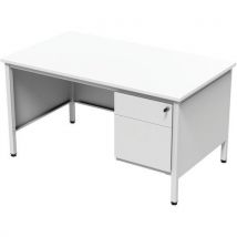 Robberechts - Halber Diplomatenschreibtisch Komfort 2 Mit Rollcontainer - 140 Cm